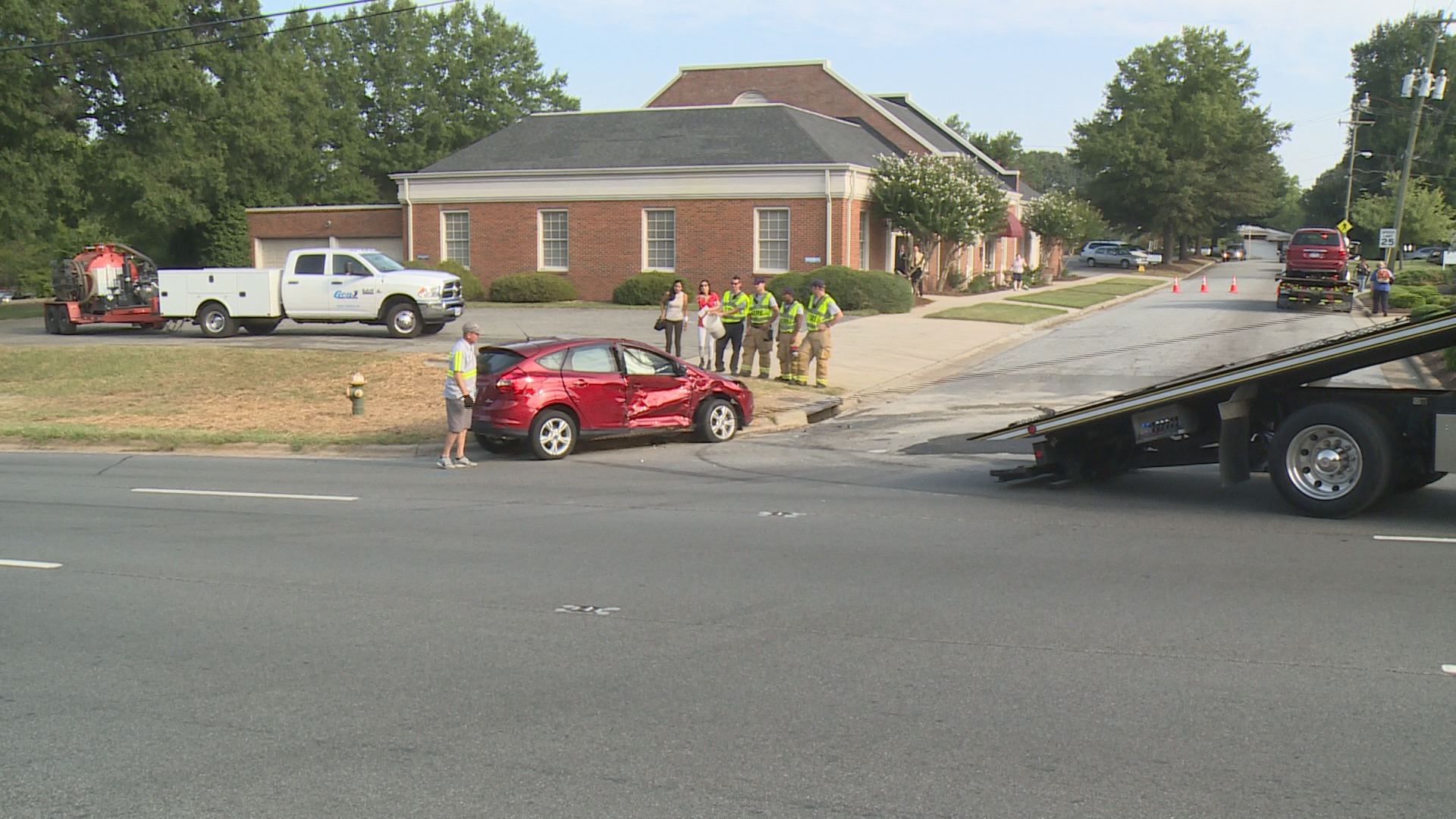Wendover Avenue Accident Causes Delays